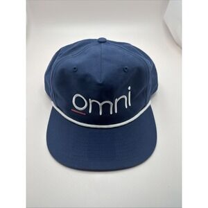 Richardson Outdoor 256 Omni Rope Hat Navy Blue Snapback Mens Golf Cap